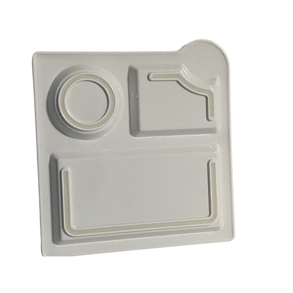 Disney Mickey Mouse Blue 3 Compartment Melamine Sports Plate - Picture 2 of 8